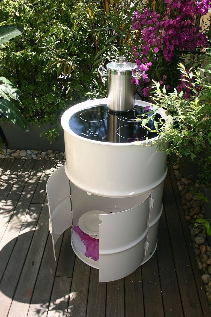 Бочка умывальник для дачи