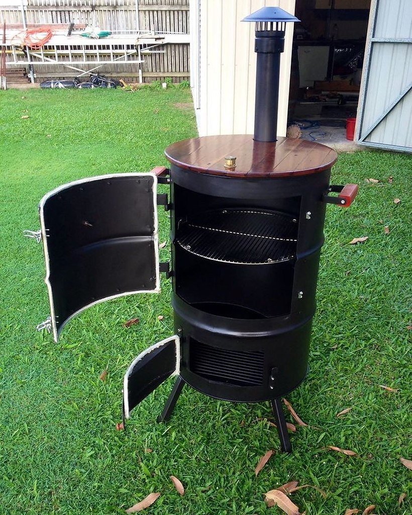 Мангал iz bochki