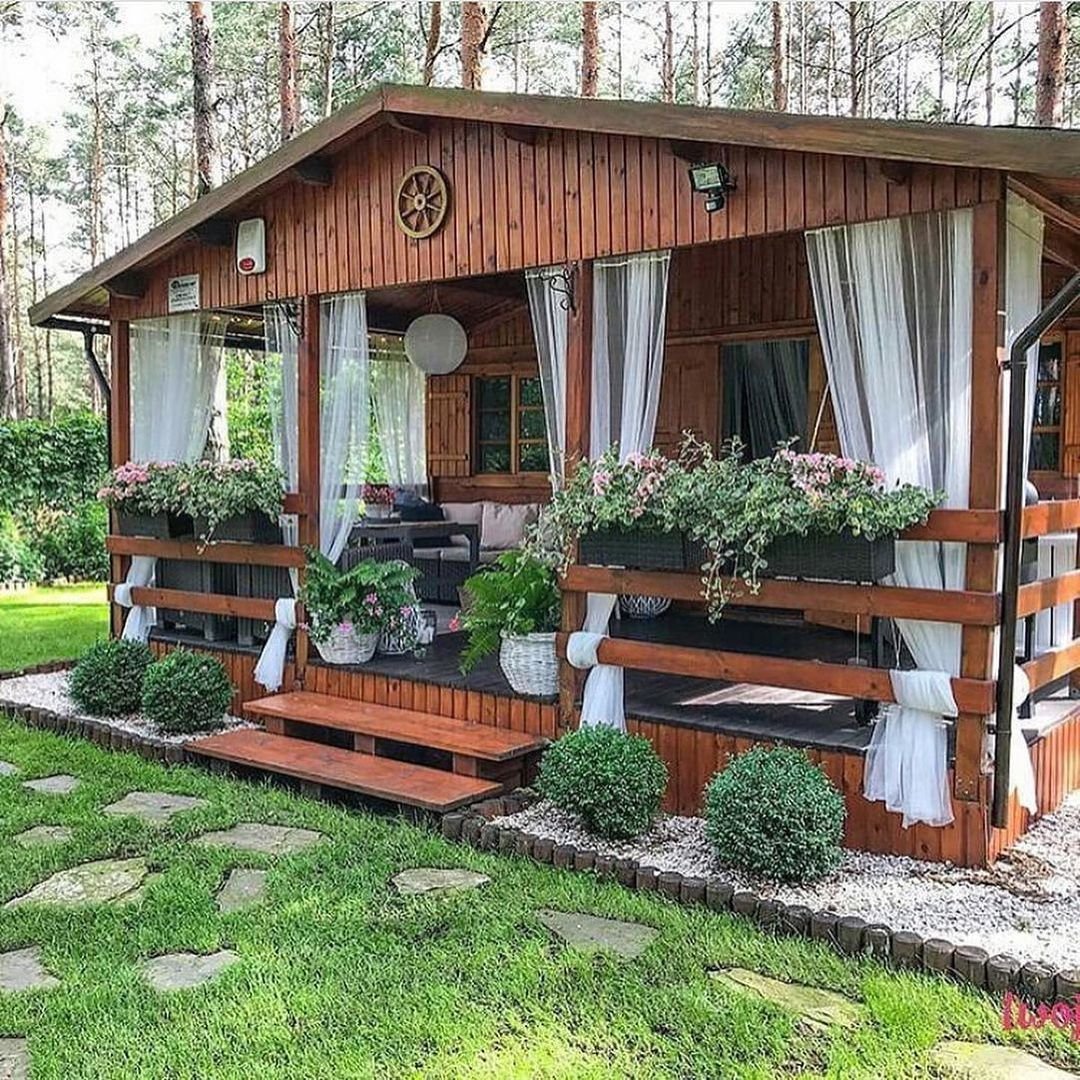 Летняя веранда для дачи