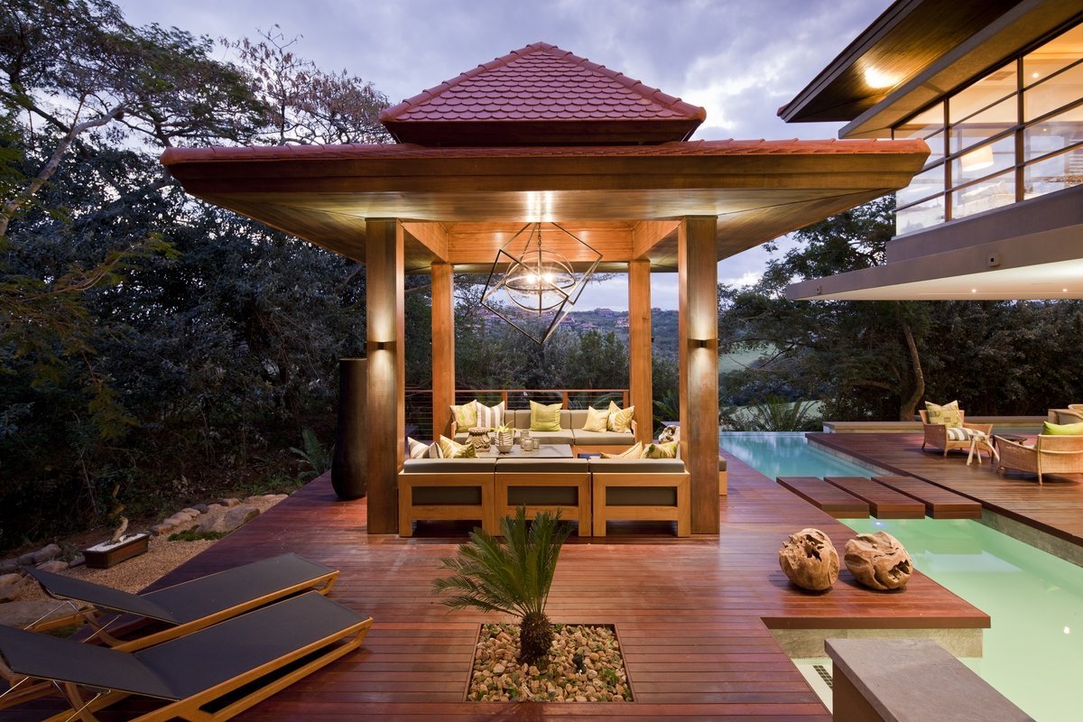 Wooden Gazebo беседки