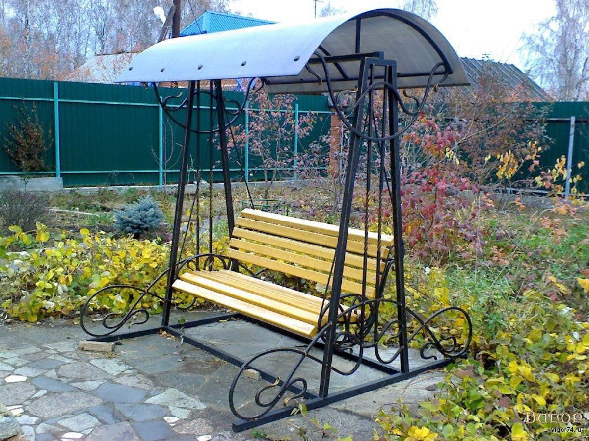 Кованые качели