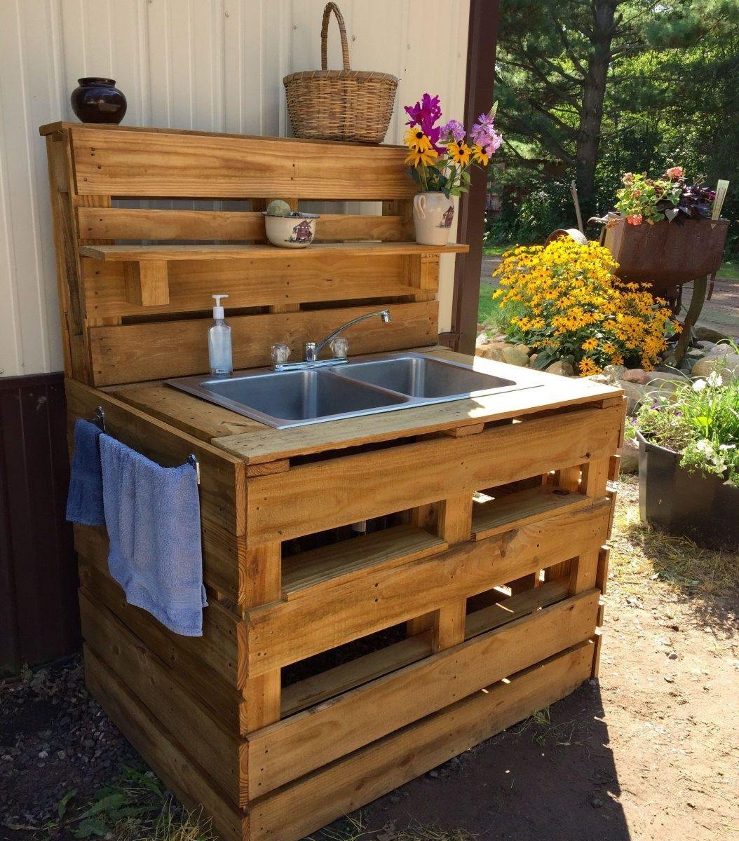 Летний умывальник для дачи