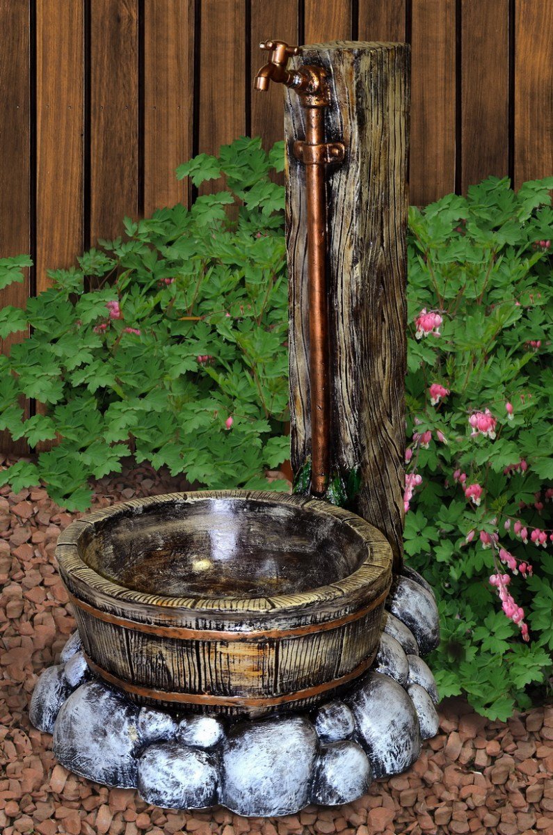 Садовый умывальник песчаник u07568