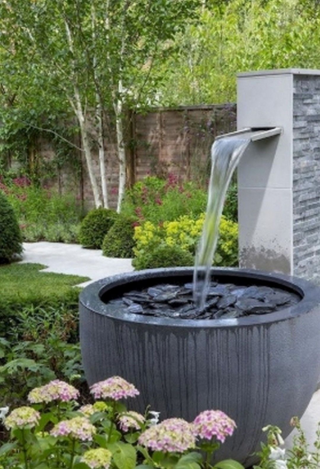 Фонтан для дачи