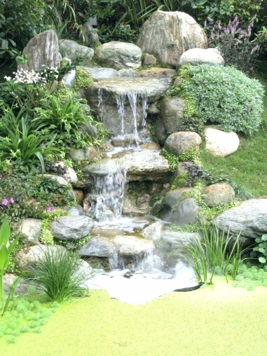 Водопад-фонтан Ручеек садовый