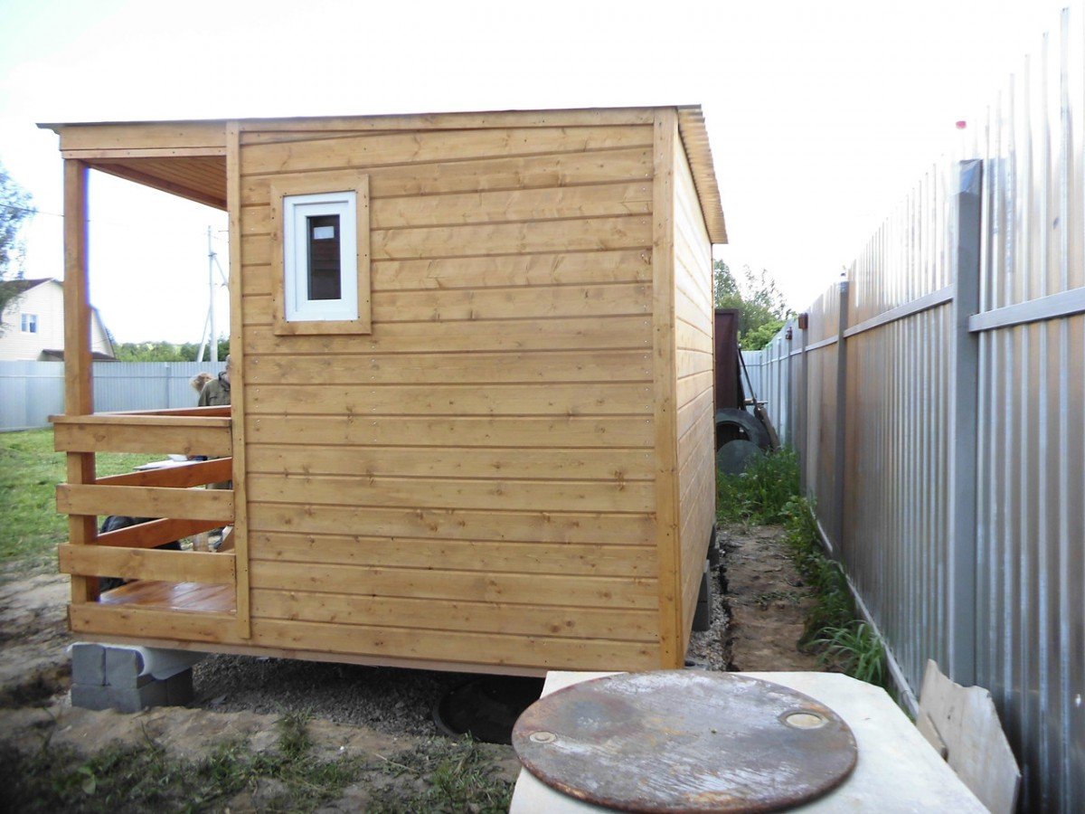 Душ дачный с туалетом ДТ-18-2