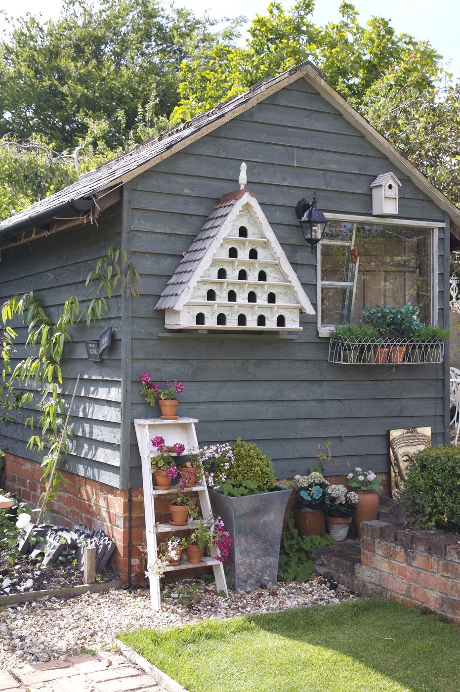 Домик декор для сада