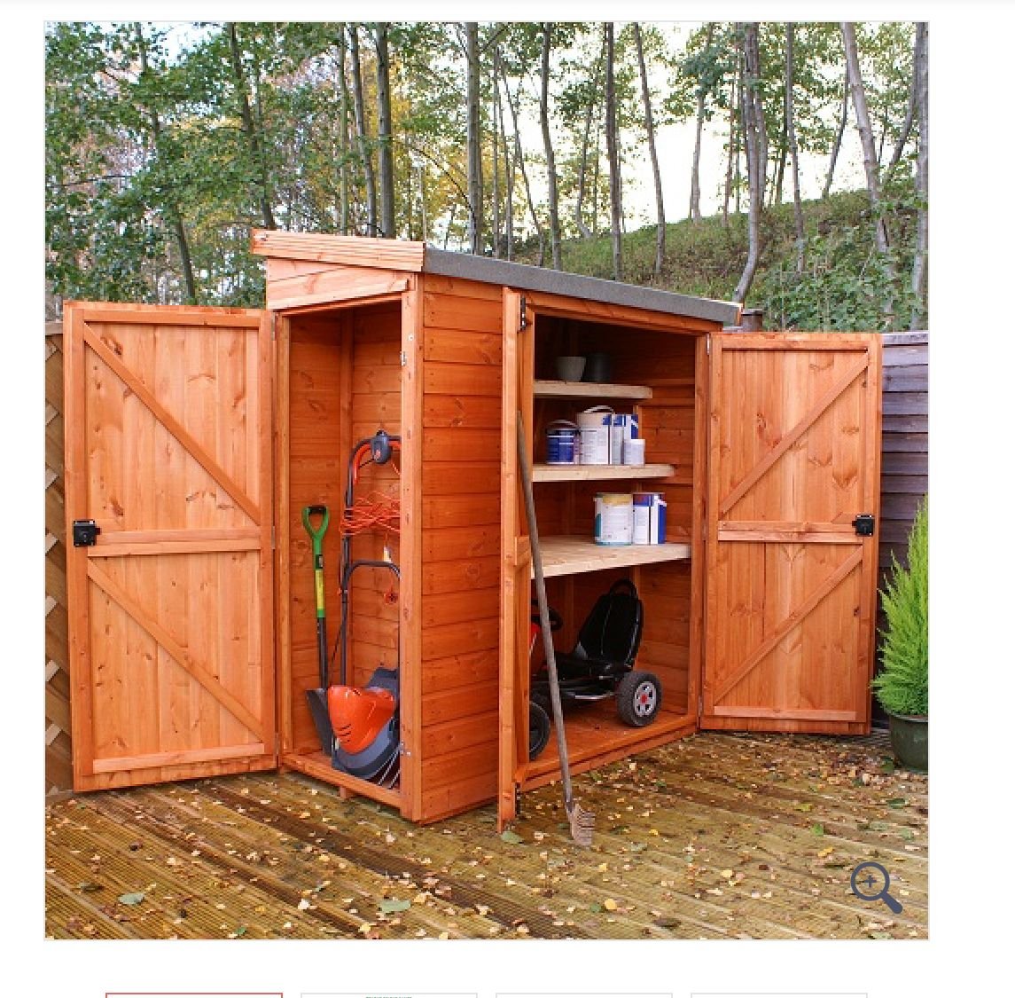 Сарай для инструментов на даче