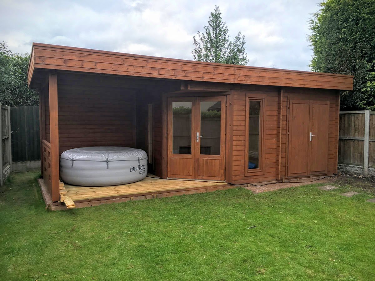 Хозблок для дачи