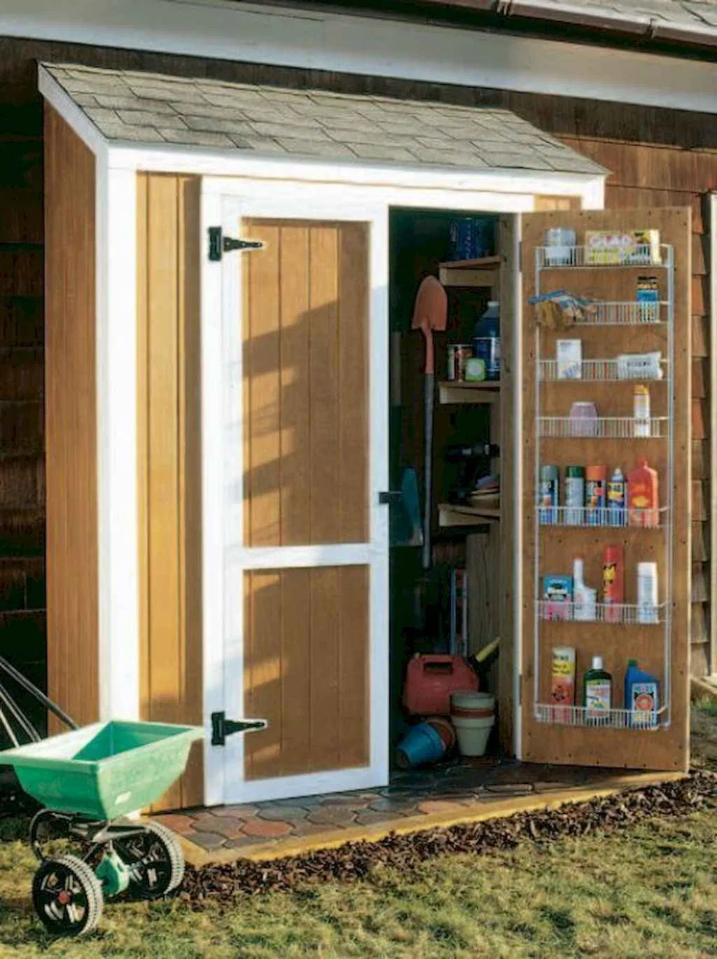 Хранение садового инвентаря