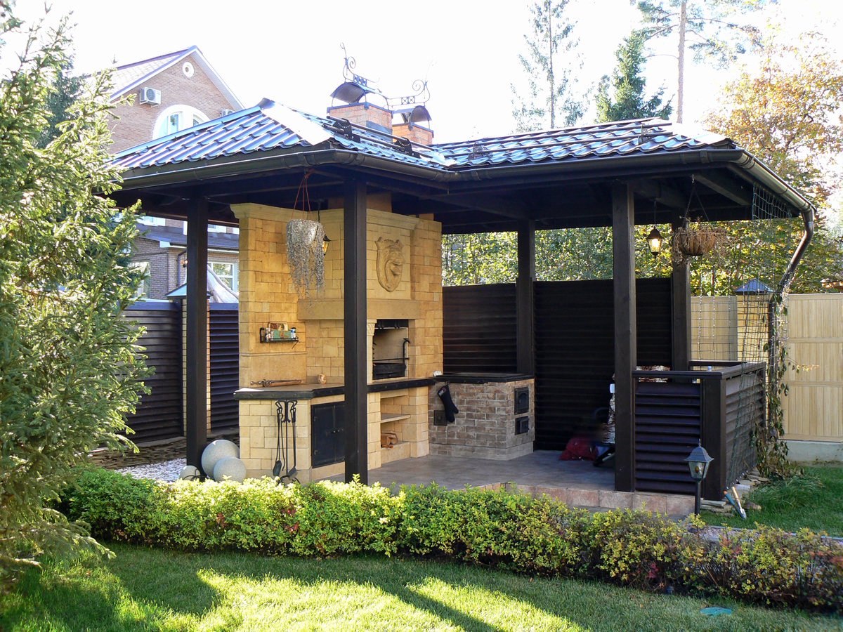 Летняя кухня для дачи