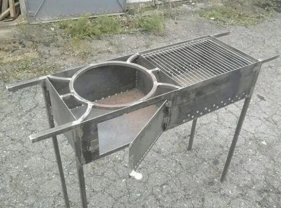 Гриль под казан