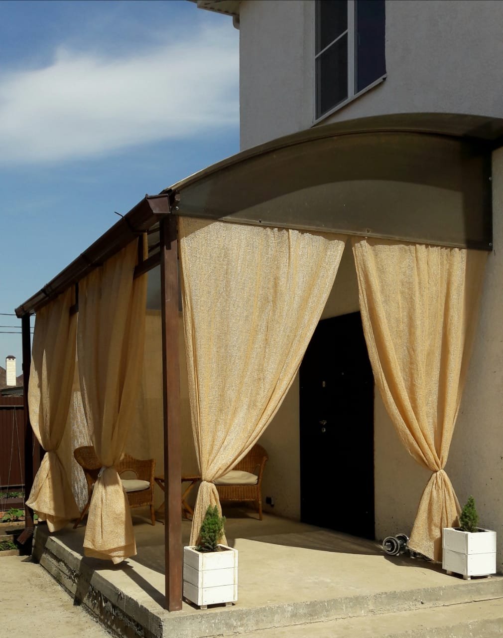 Сетка для навеса