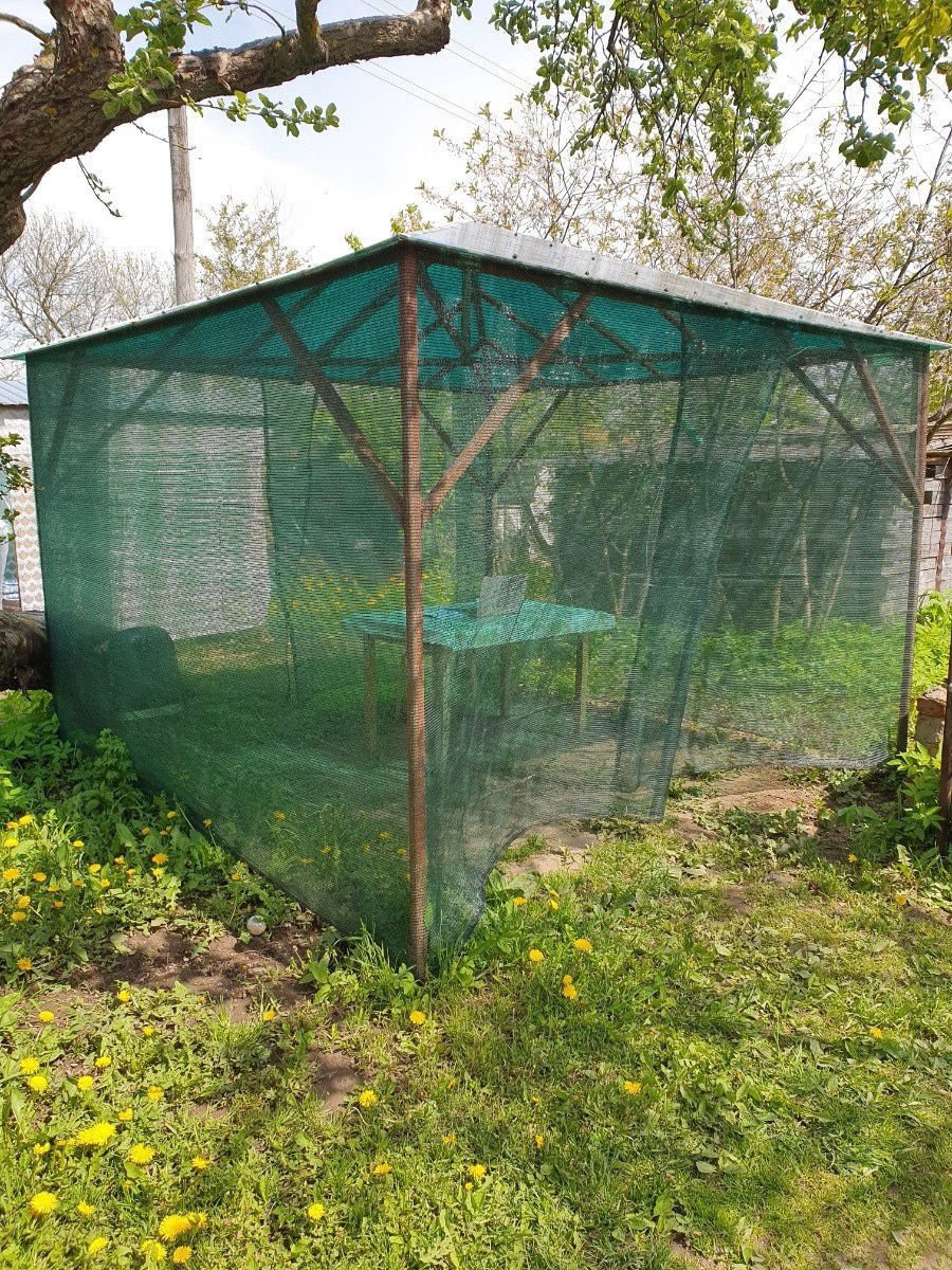 Затеняющая сетка 55% 4х5м солнце сад