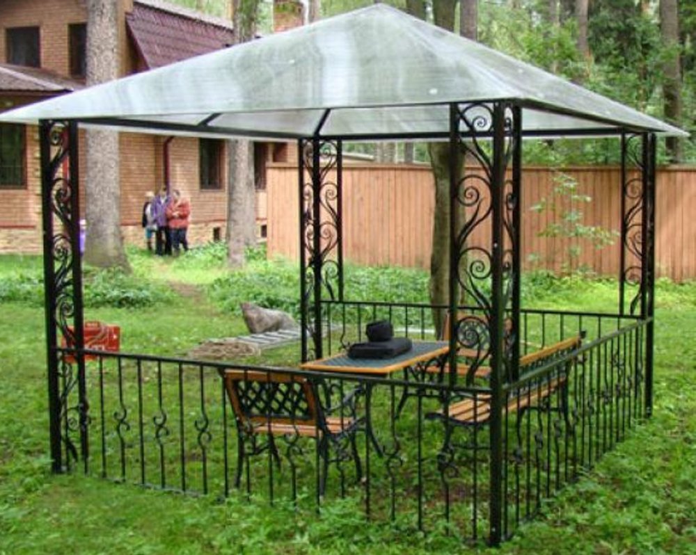 Кованые беседки