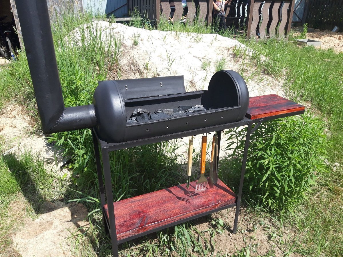 Мангал из баллона