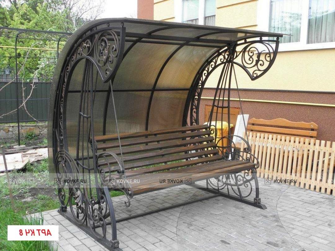 Кованые качели 230*200*210