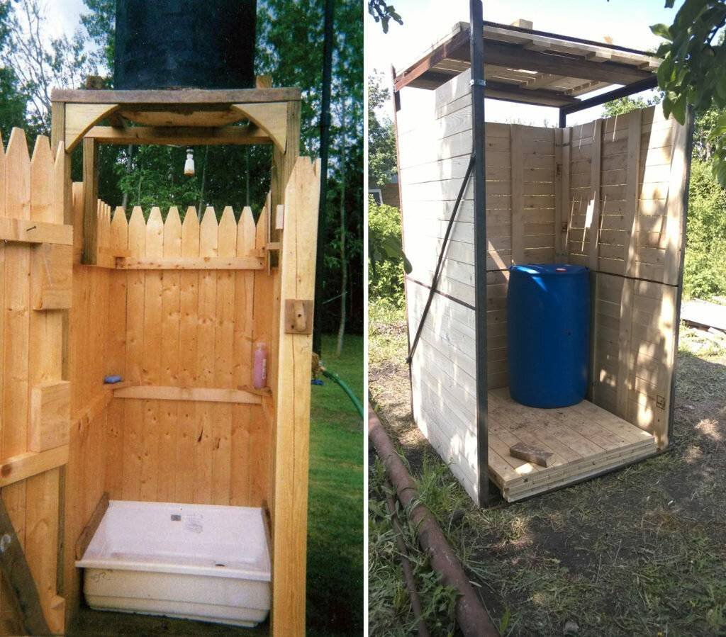 Душевая на даче