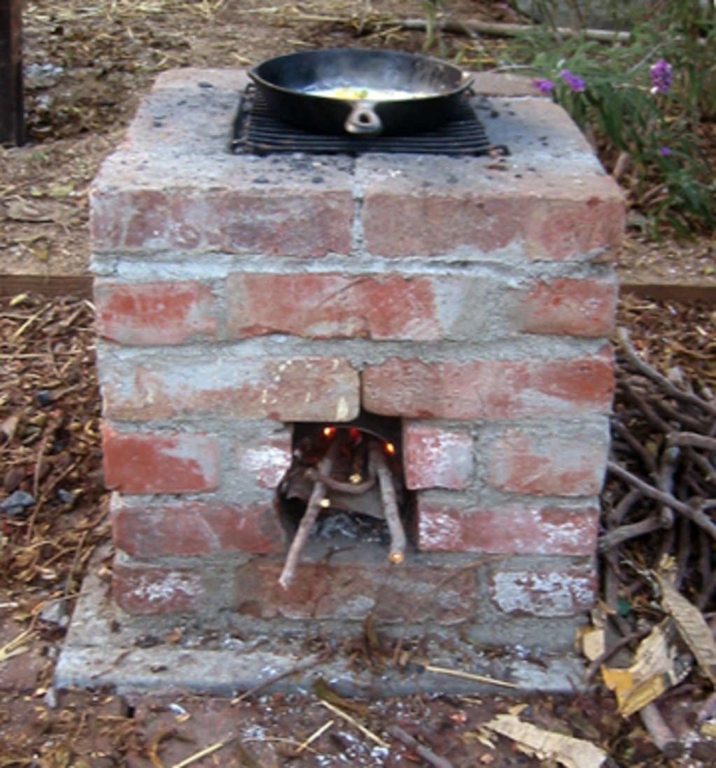 Уличная печка