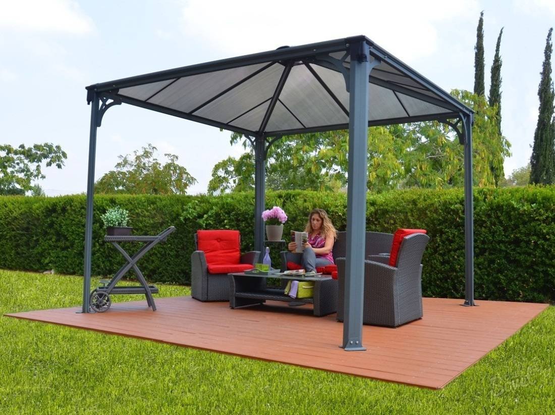 Беседка Дачная 2х2 металл