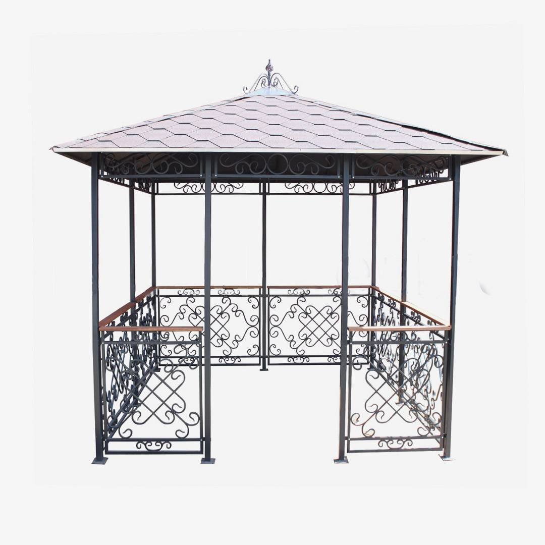 Металлическая беседка 3 на 4
