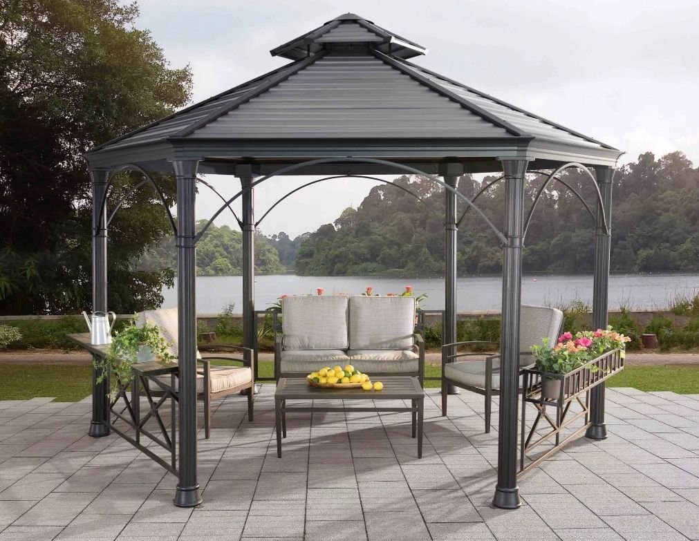 Металлоконструкции беседки