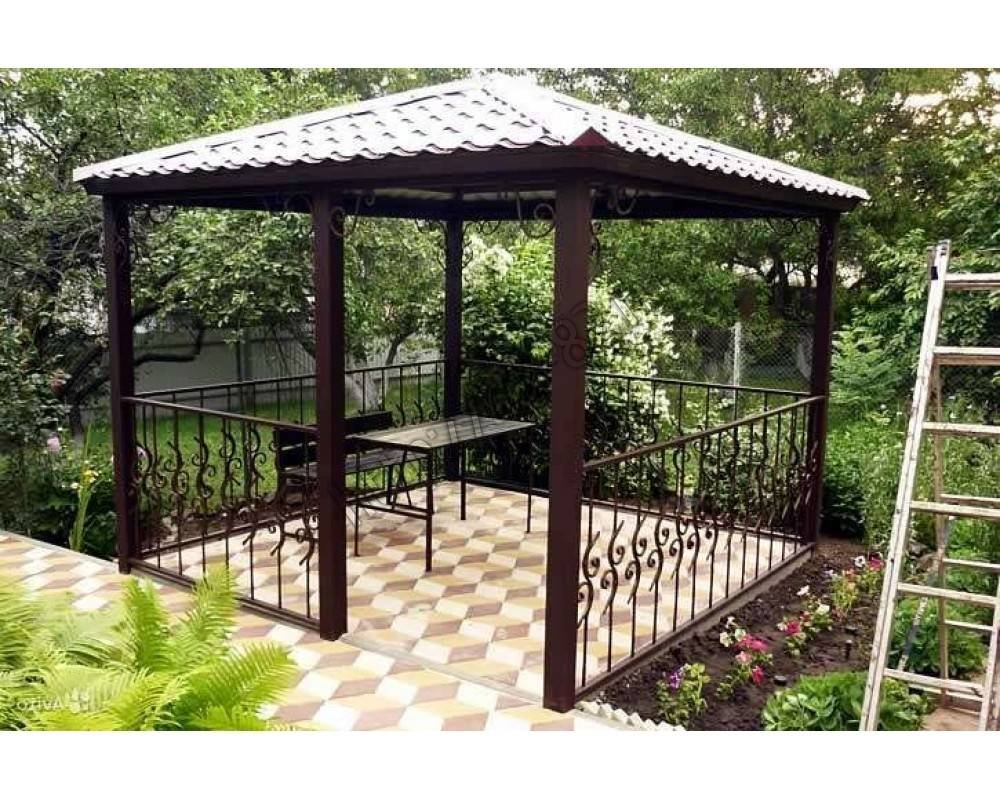 Беседка металлическая