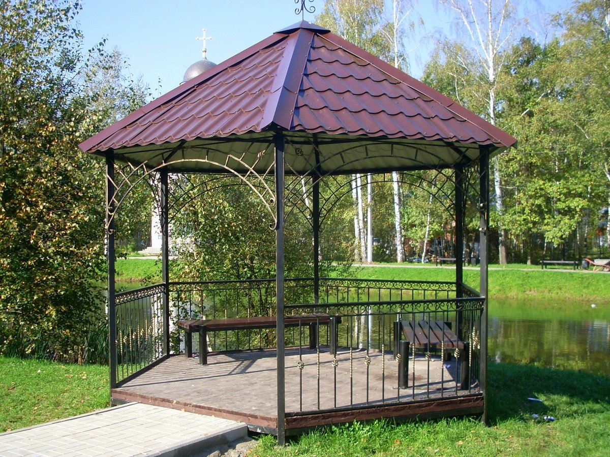 Металлоконструкции беседки