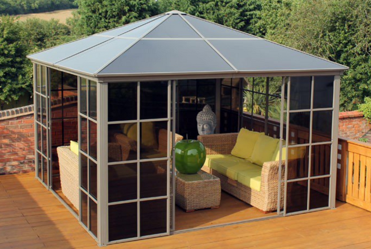 Беседка из поликарбоната