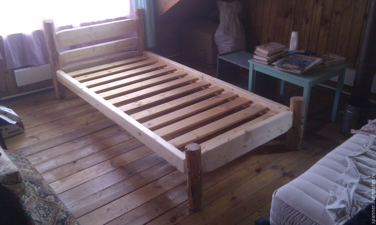 Каркас кровати из дерева