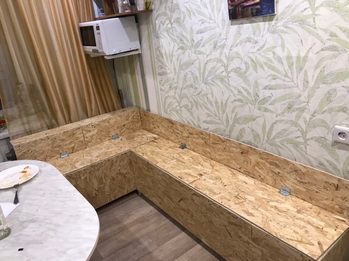 Кухонный уголок своими руками