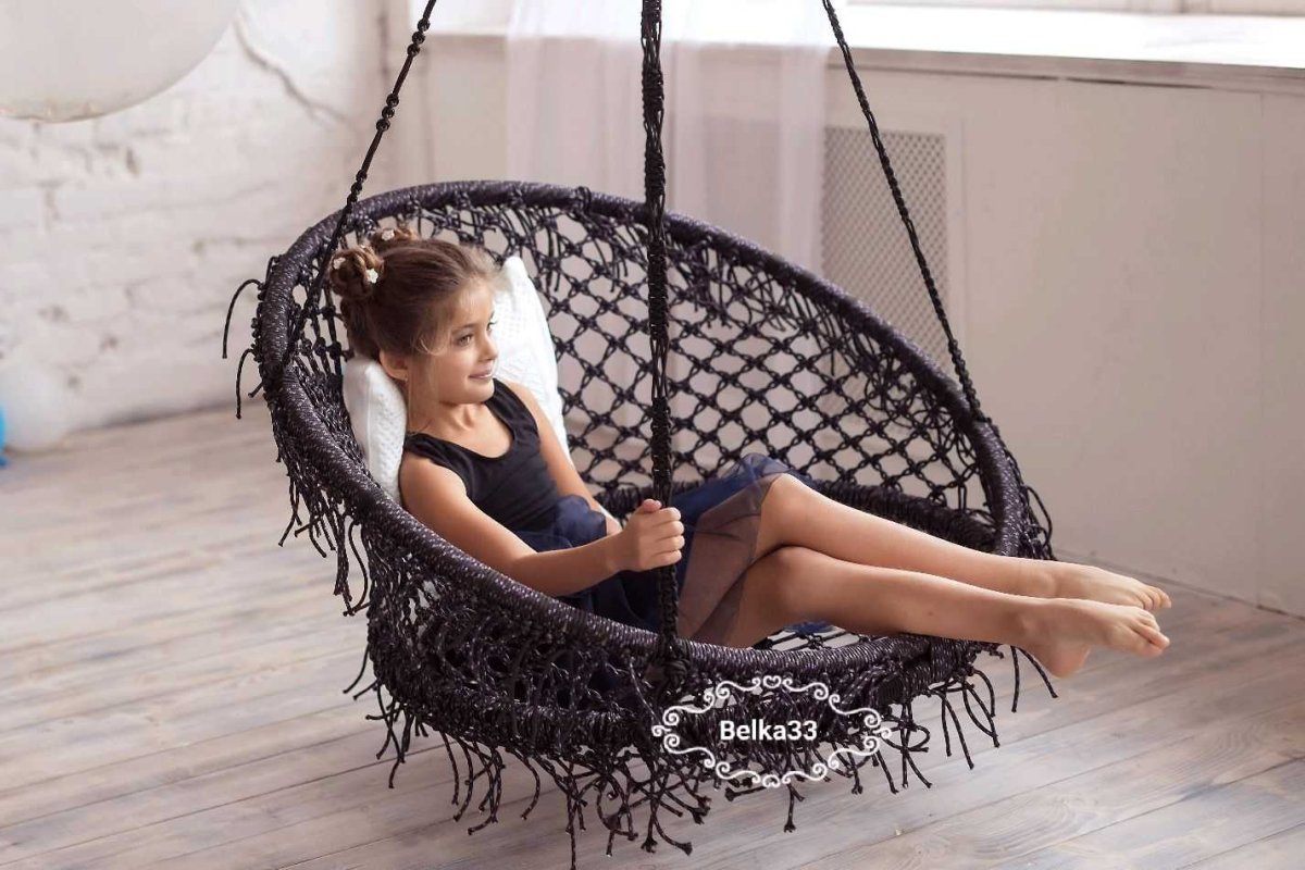 Плетеные качели