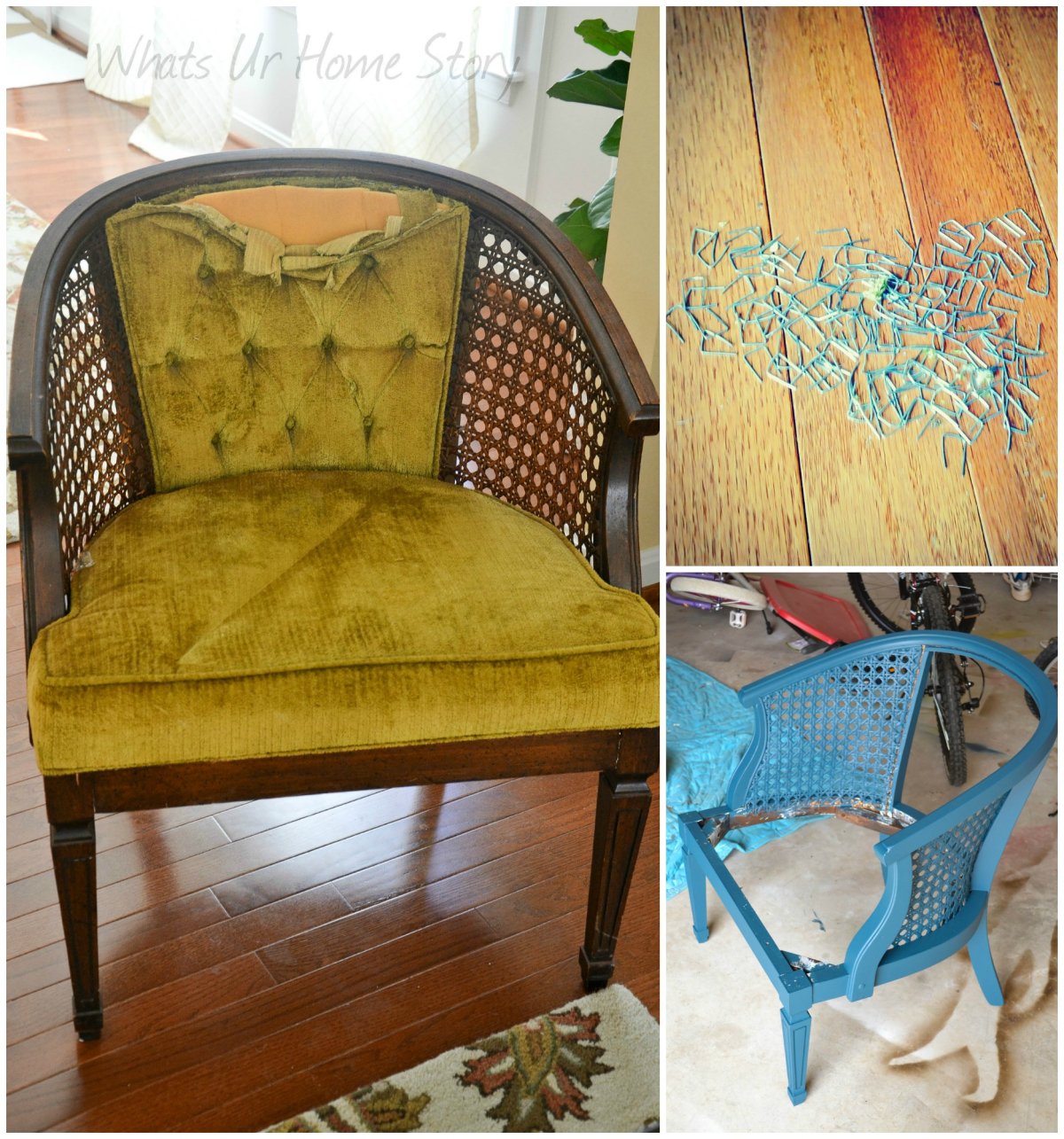 Переделка стула в кресло