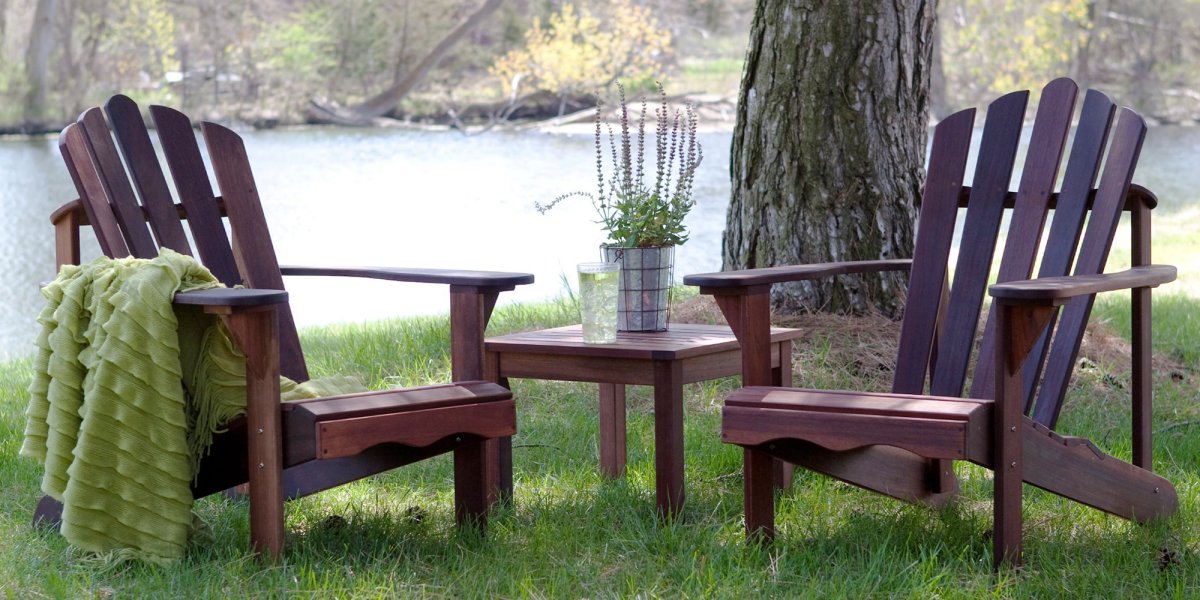 Деревянная Садовая мебель