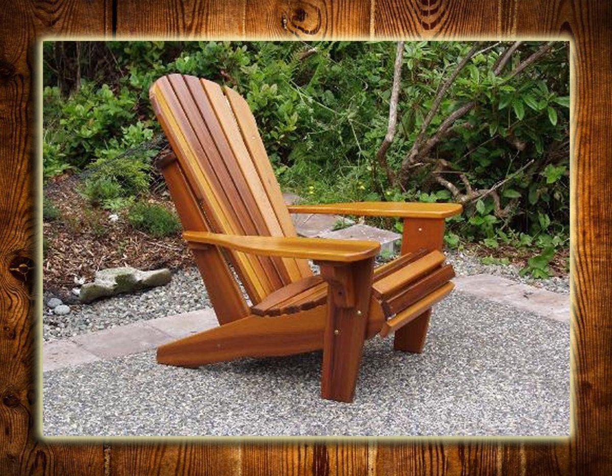Кресло шезлонг Адирондак