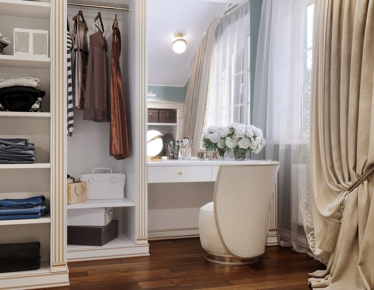 Гардеробная гладильная комната