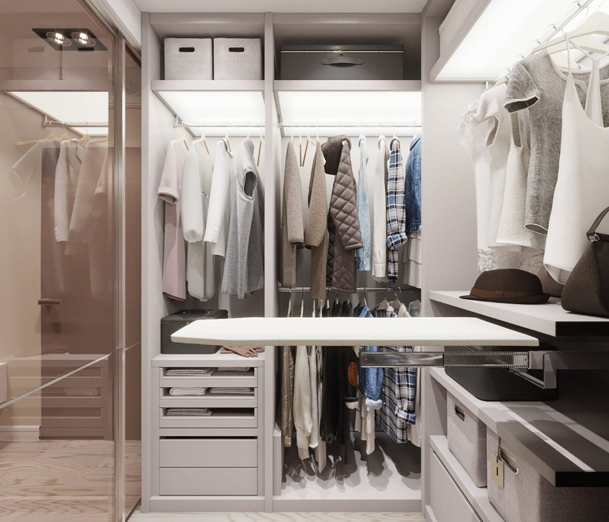 Гардеробная 2.5 кв.м икеа