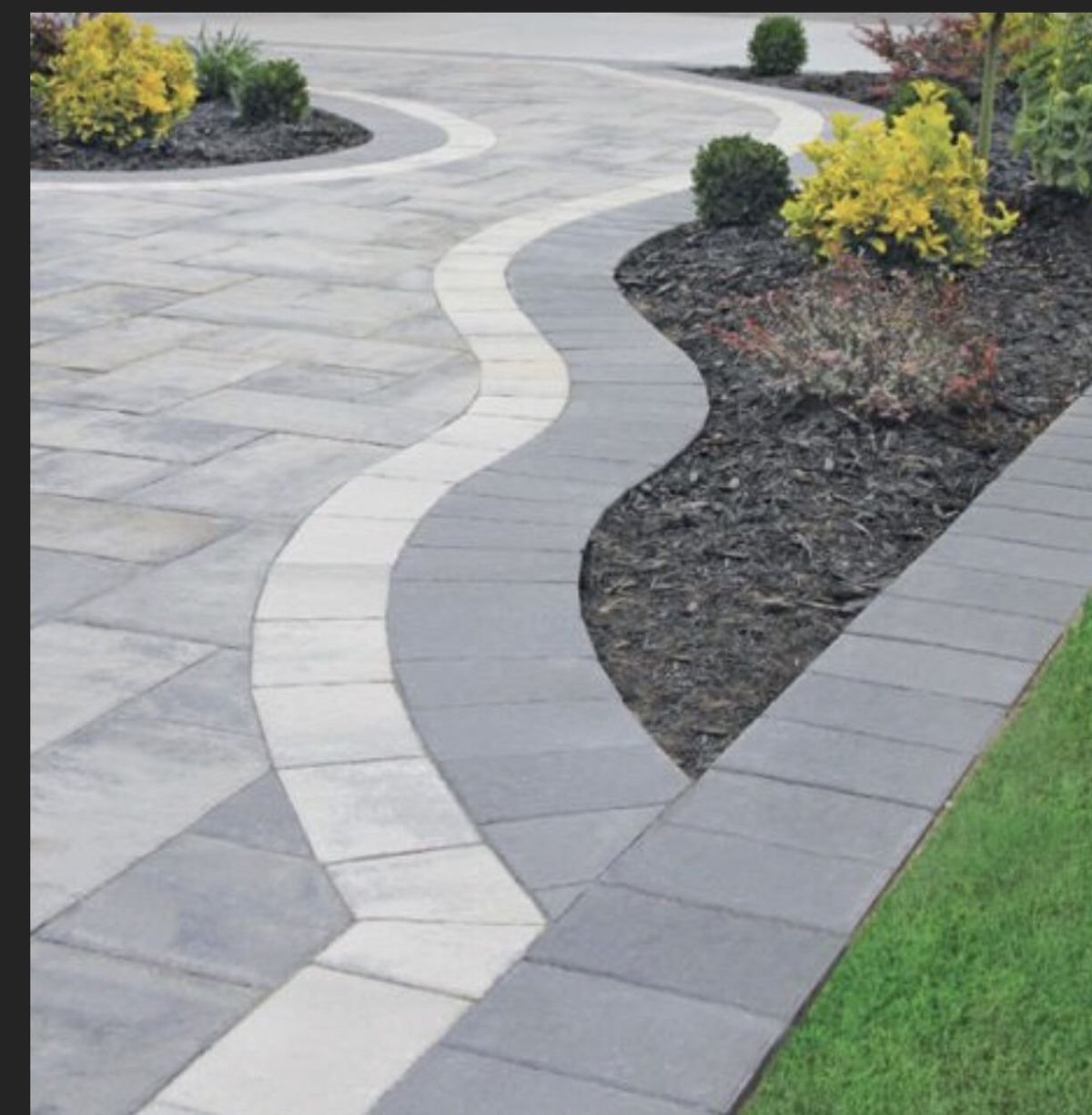 Плитка для мощения дорожек