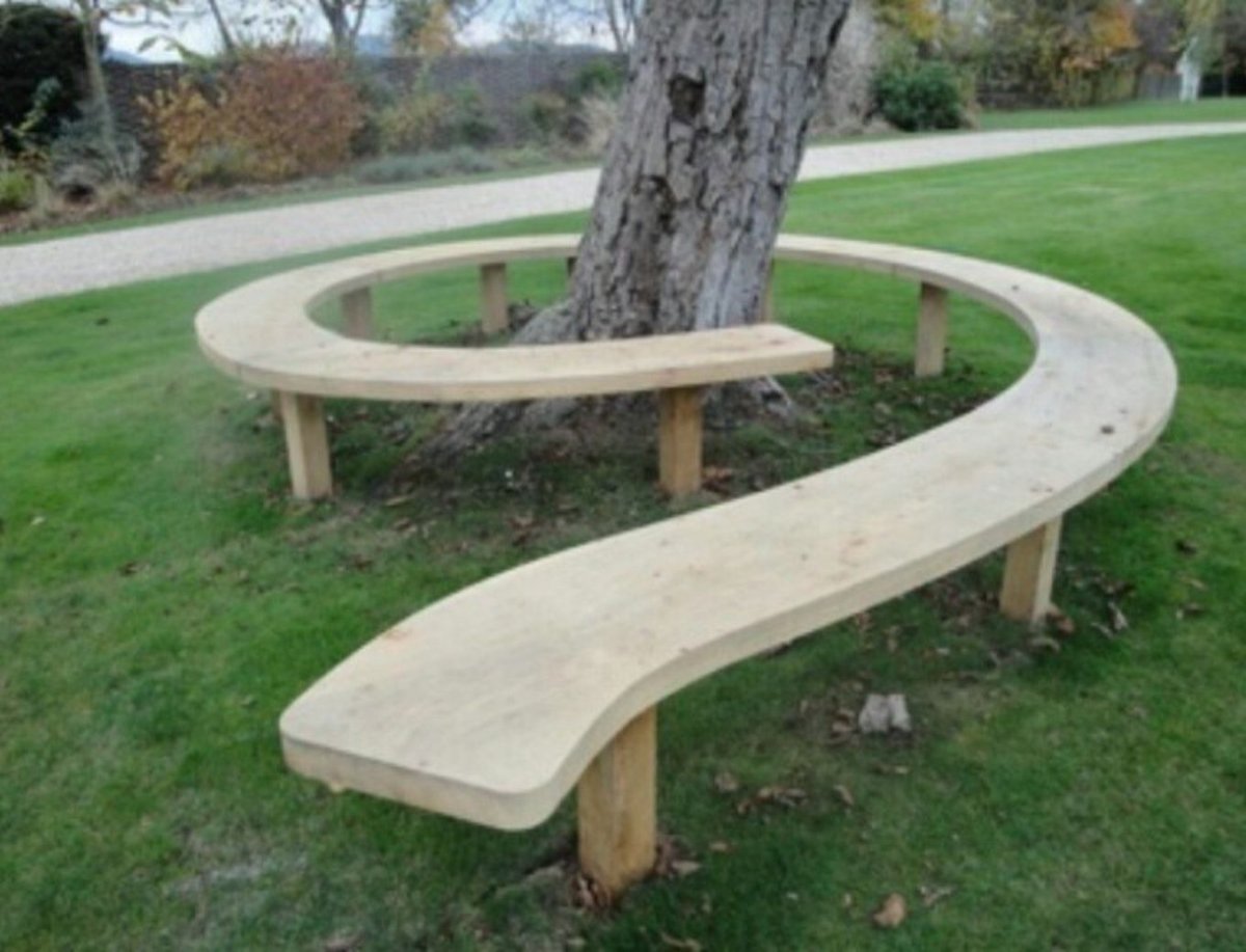 Скамья вокруг дерева