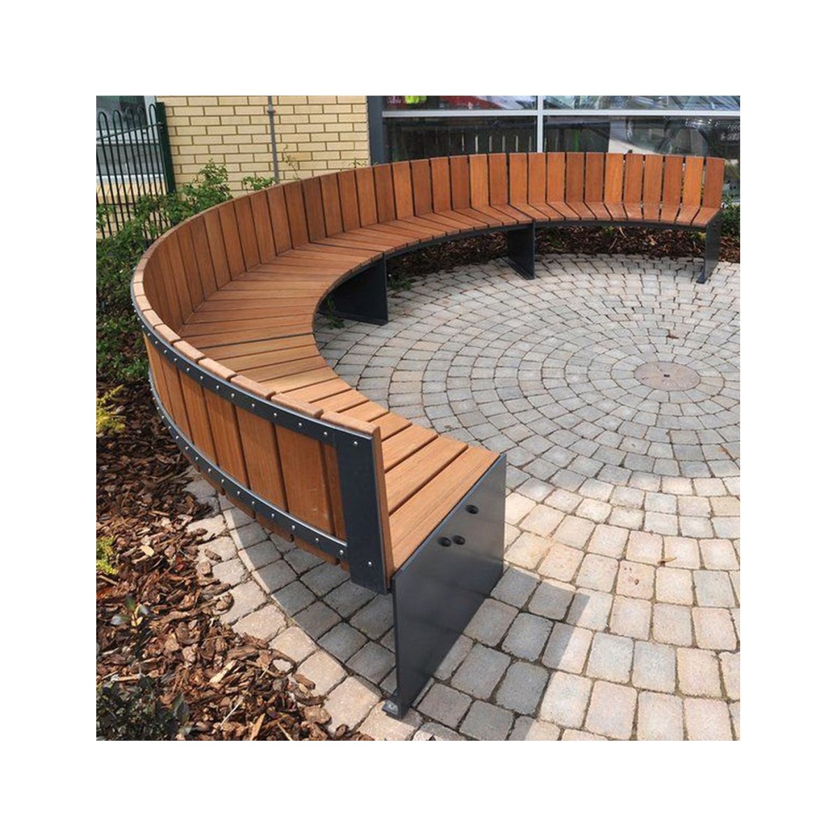 Круглая лавочка