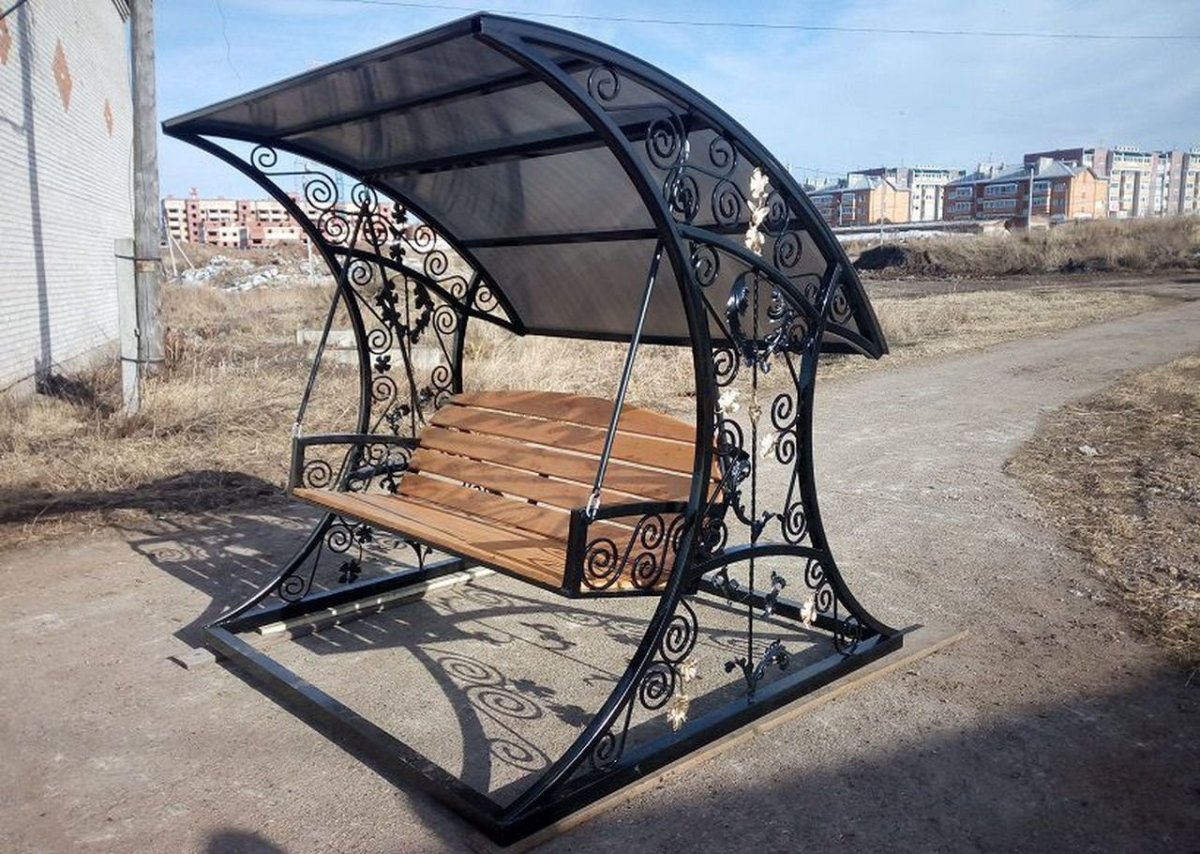 Качели кованые разборные сварные KKR001.1