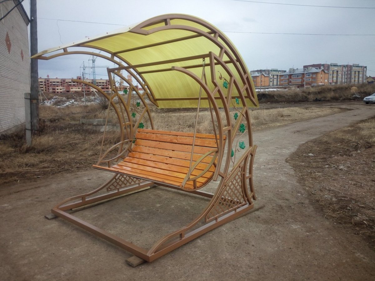 Качели кованые разборные сварные KKR001.1