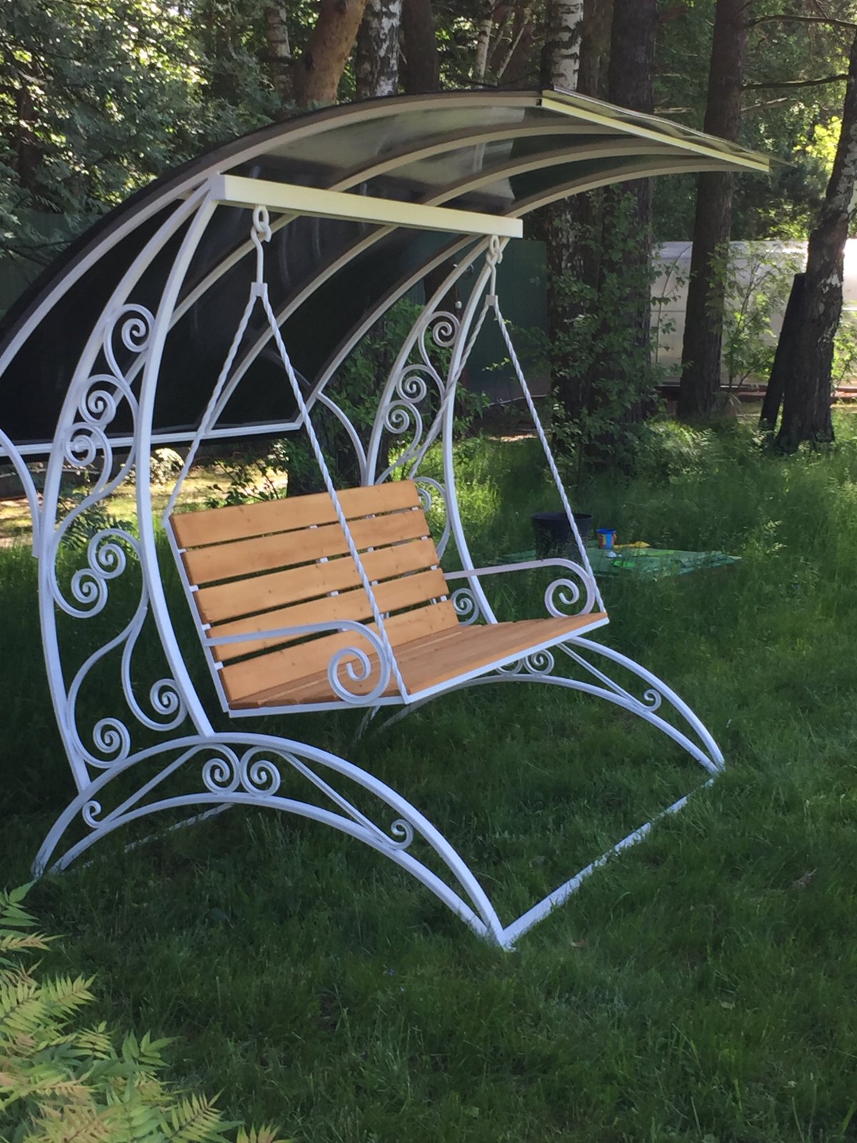 Качели кованые Парадайз