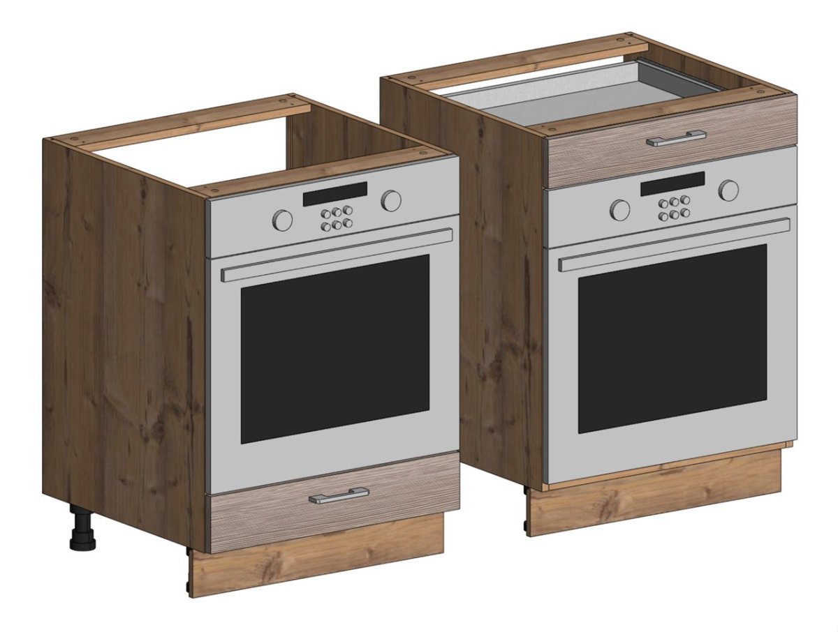 Модуль под духовой шкаф 450 мм встраиваемый