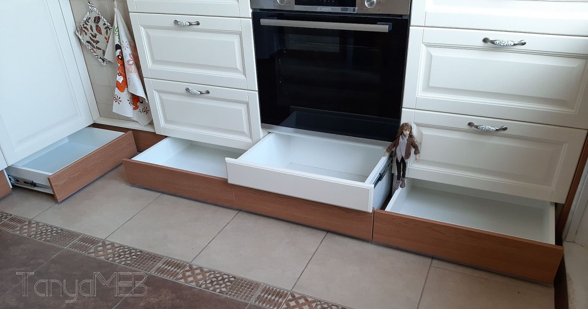 Ящик под духовой шкаф topvolume2, h.220 под направляющие Tandem