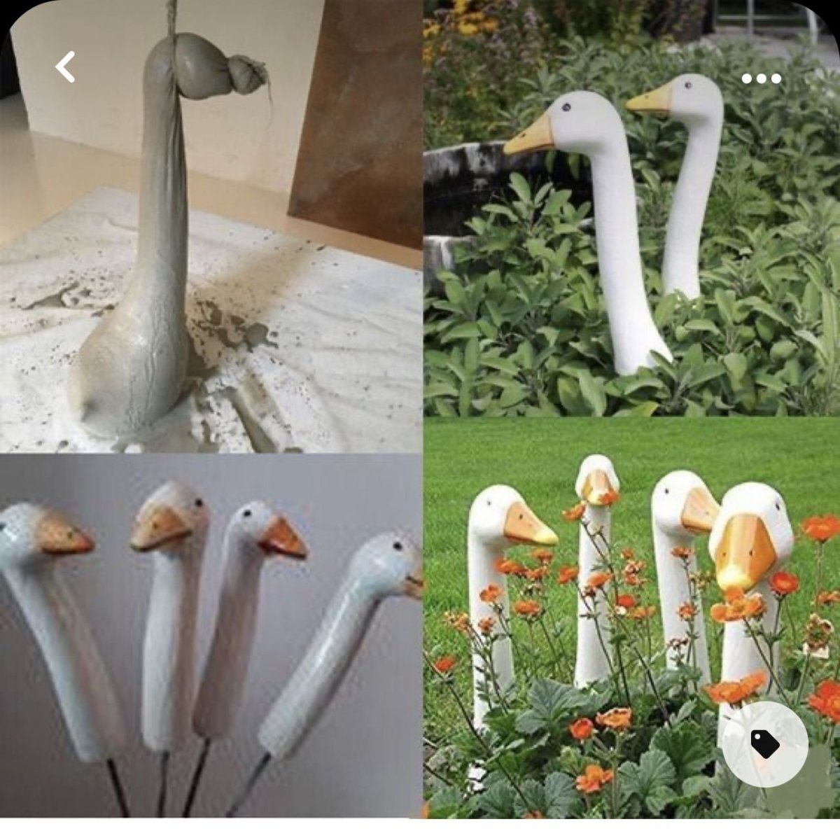 Фигуры из цемента для сада