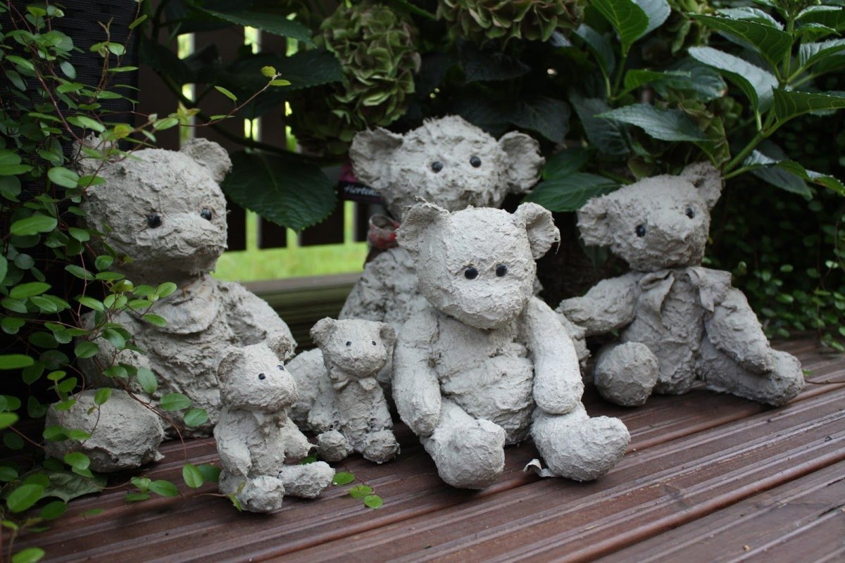 Поделки из цемента