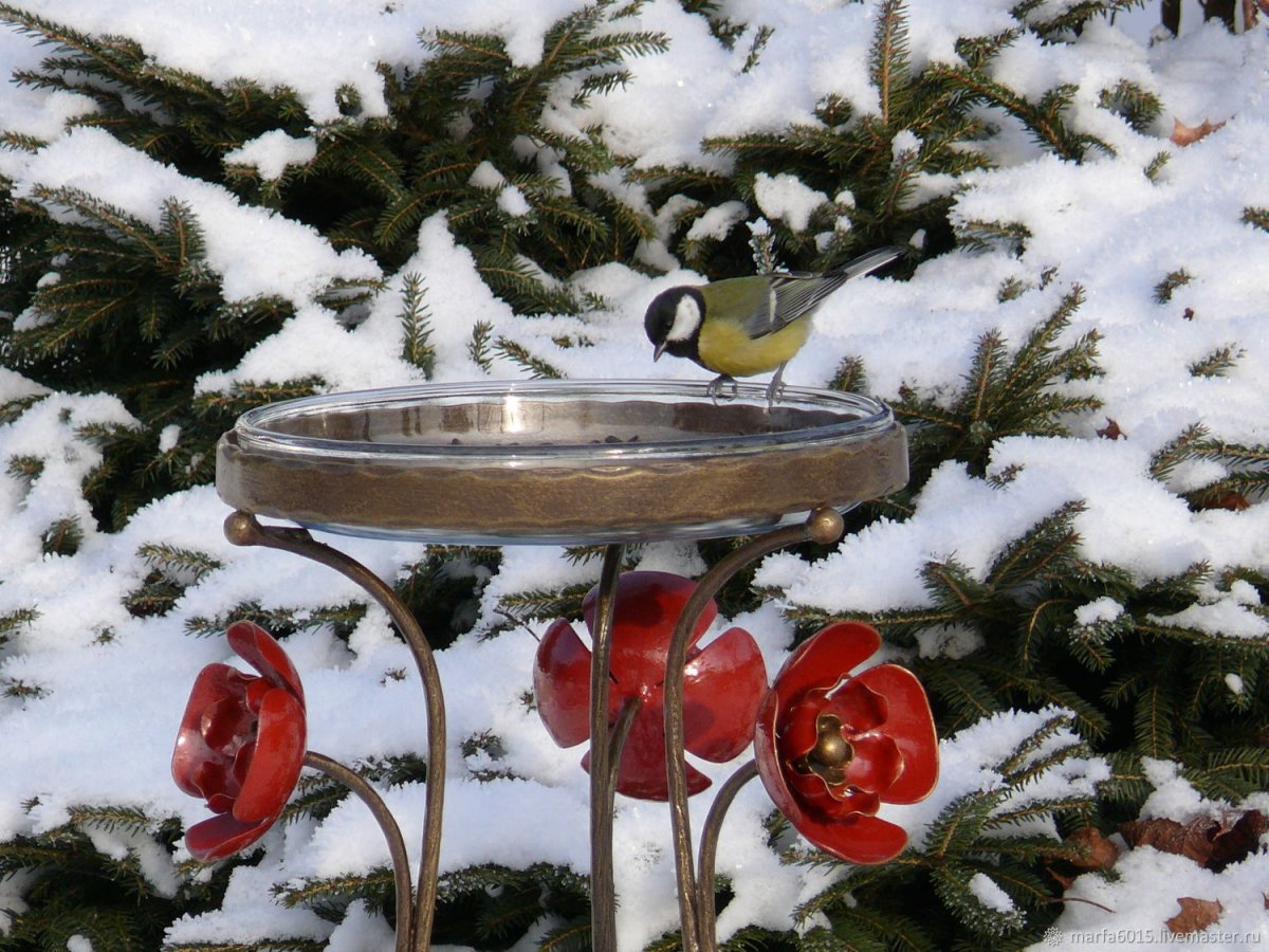 Поилка для птиц Садовая