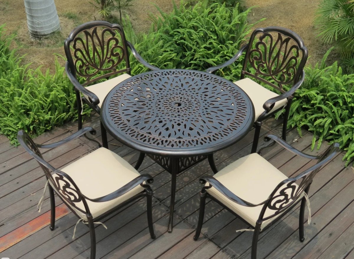 Мебель из металла Midas 91 с круглым столом