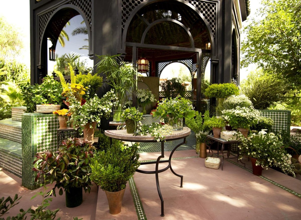 Патио в мавританском стиле
